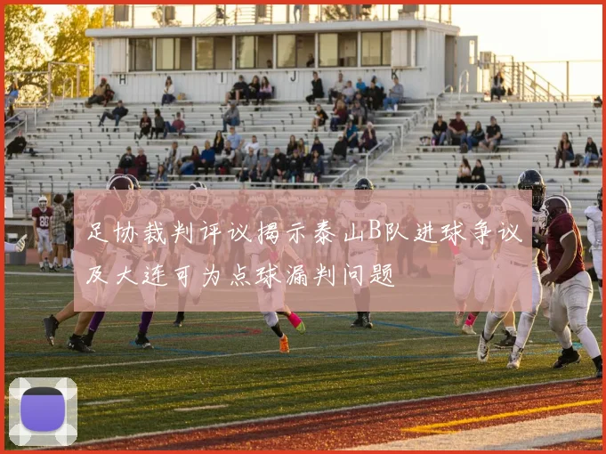 足协裁判评议揭示泰山B队进球争议及大连可为点球漏判问题